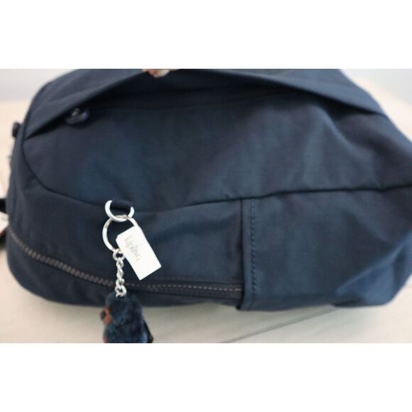 Kipling KI2294 True Blue Tonal Haydee Mini Backpack w/Monkey Key Chain - Picture 6 of 12